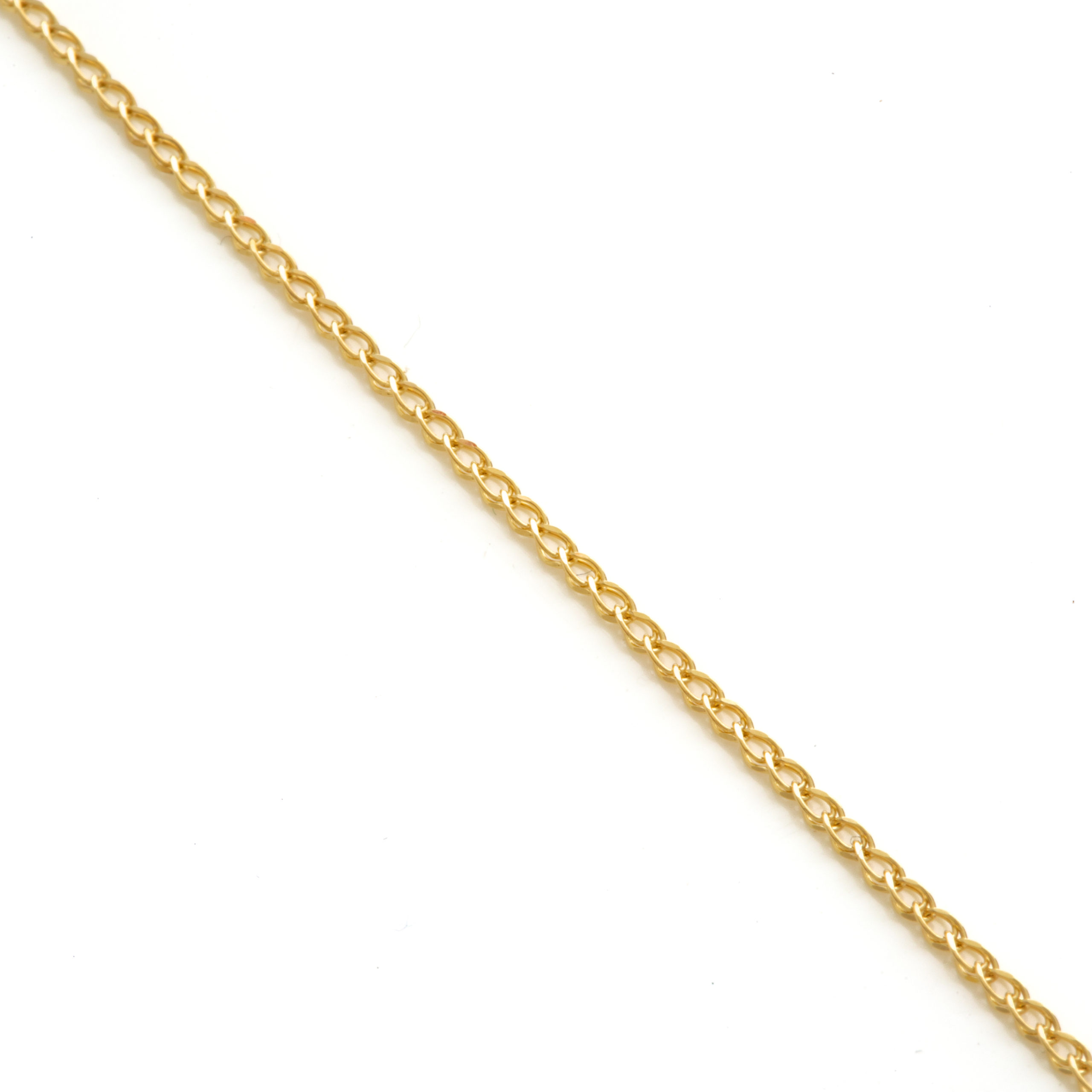 Αλυσίδα Χρυσή Κ14 Spiga Αραιή (40cm)