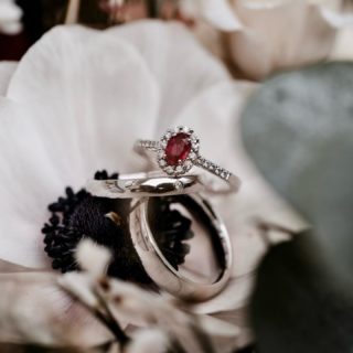 Your love for your partner is forever and so is the ruby❤️ Thank you for sharing your happiest moments with us, since 1898! #orovildiridis #vildiridis #yourlovemessenger #ruby #rubyring #greekjewelrydesigners #diamondring #wedding #weddingrings